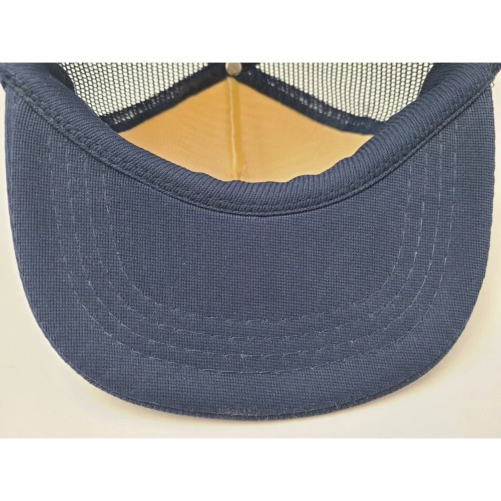 Vintage Child Sea‎ World Whale Mesh Trucker Snapback Hat Cap Boy Girl White Blue